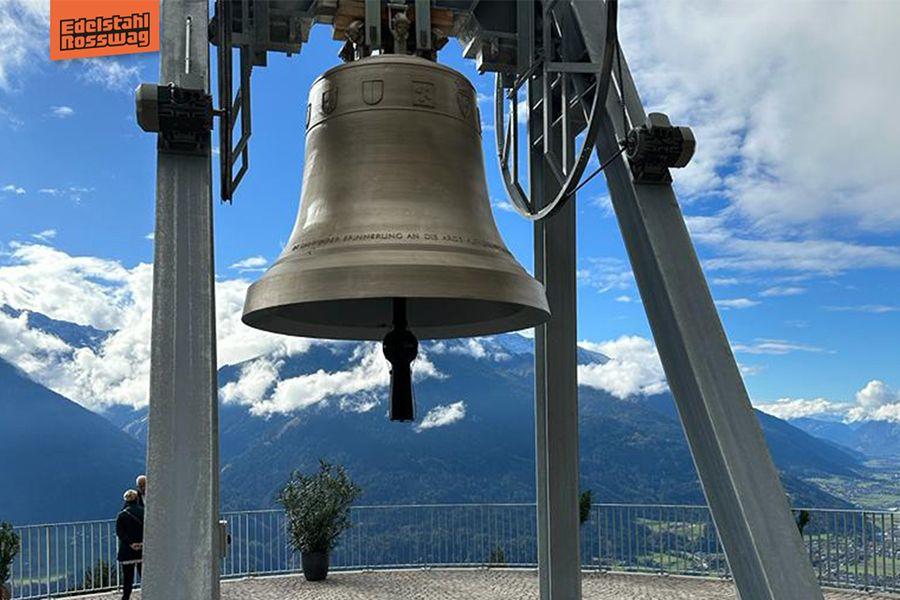 Kloeppel Friedensglocke Einweihung Tirol