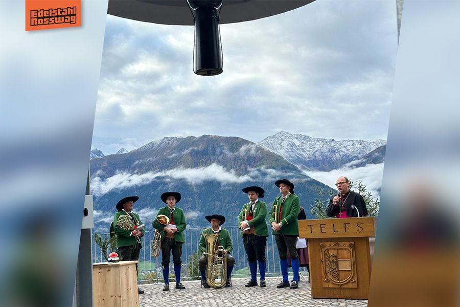 Kloeppel Friedensglocke Einweihung Tirol
